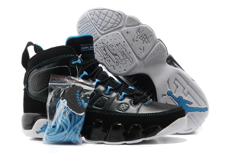 Sports Shoes Air Jordan IX (9) Retro Photo blue 2012 Black White Photo Blue 2013